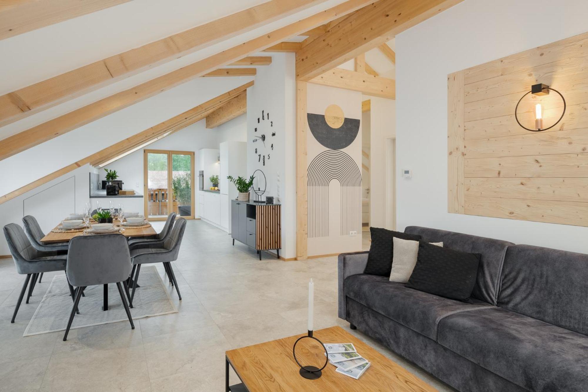 Fenjoy: Ferienapartment Mit Bergblick / Balkon / Bbq Bernau am Chiemsee Exterior foto